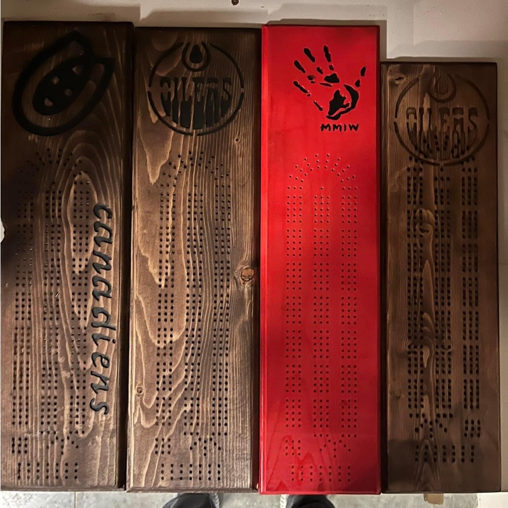 Custom made crib boards